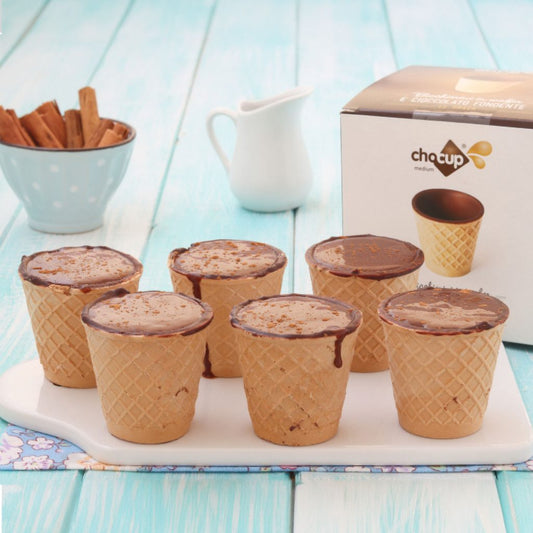Medium Choco Wafer Cups - Pack Of 12
