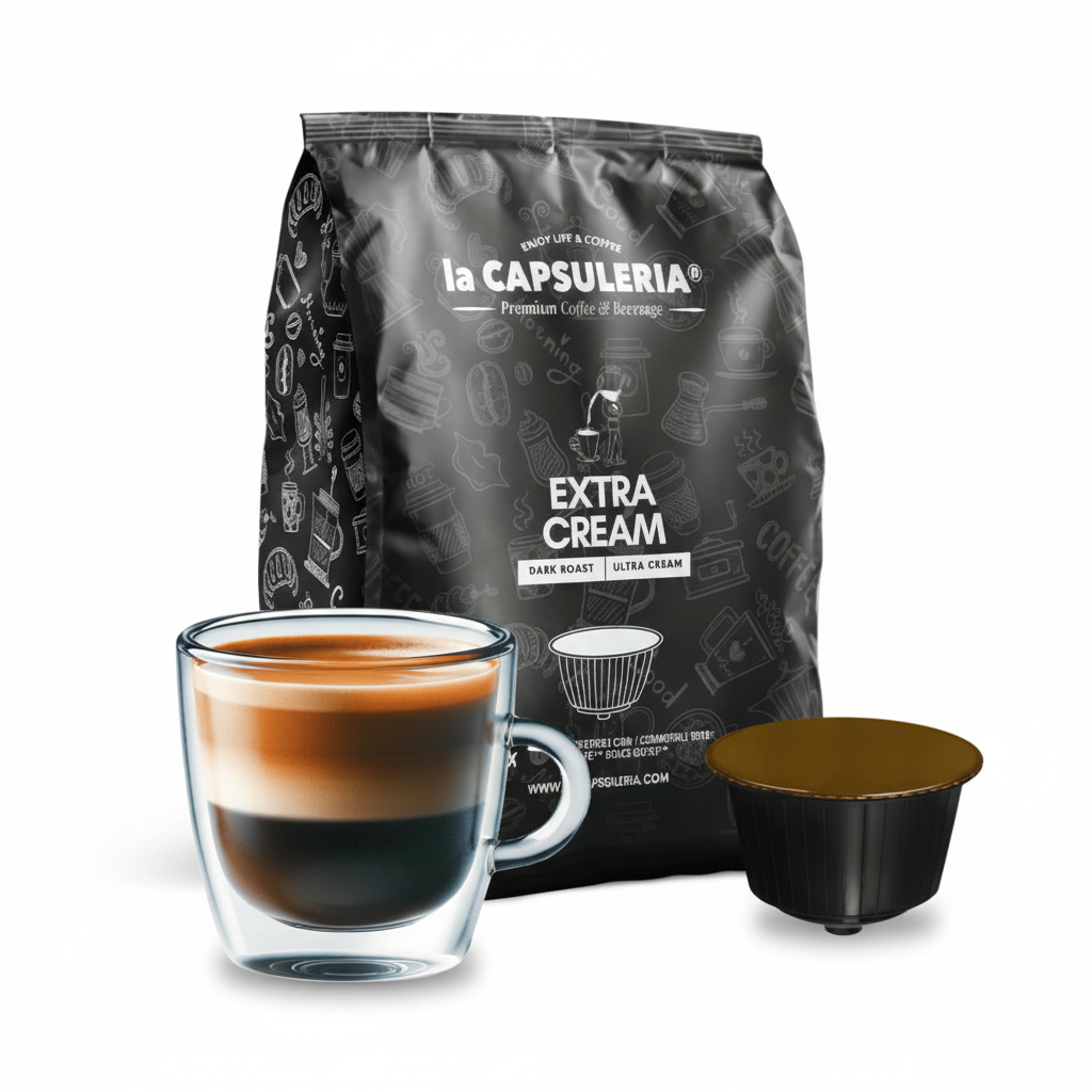 Extra Cream Coffee - Capsules Compatible With Nescafe Dolce Gusto®