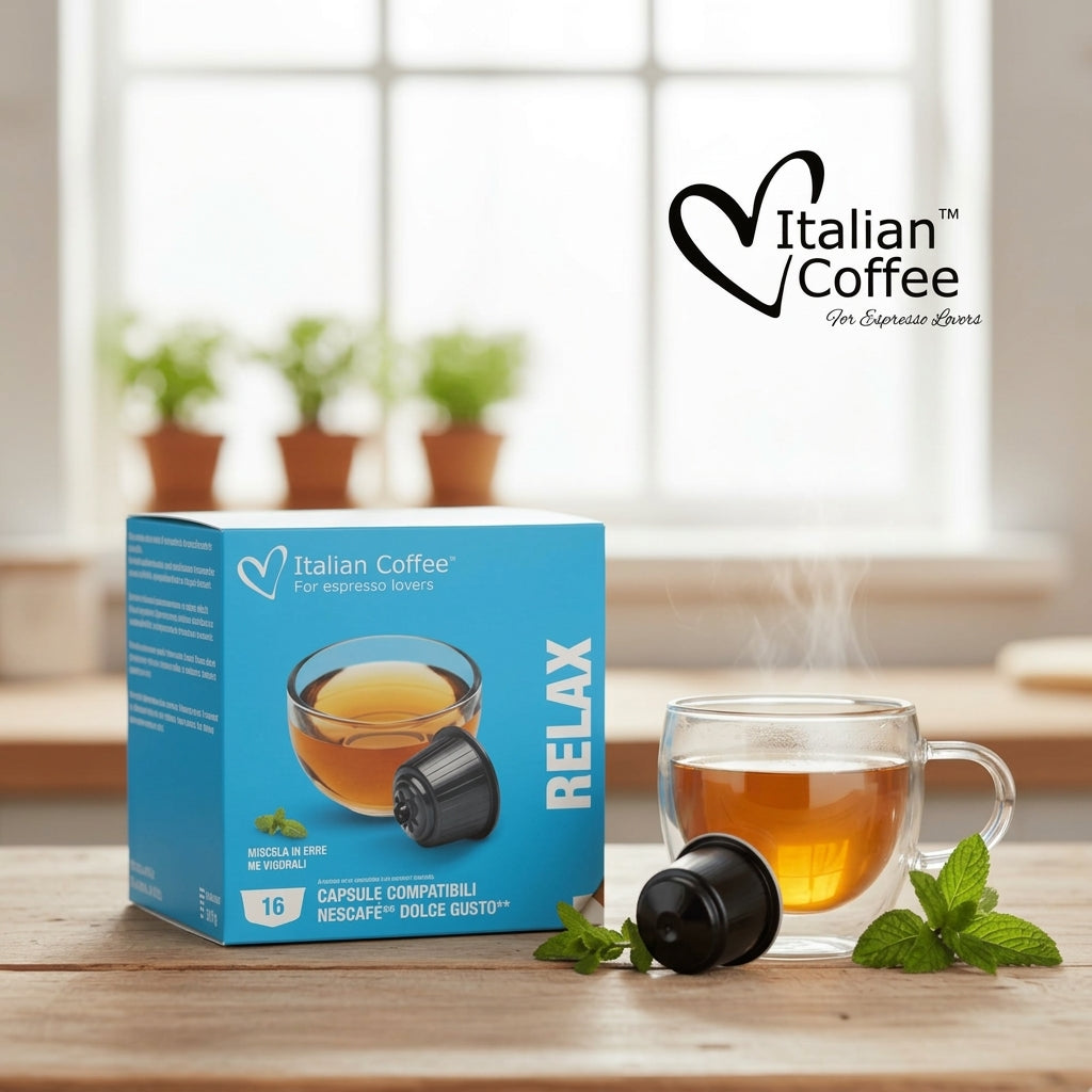 Relax Herbal Tea - Compatible Capsules for Nescafe Dolce Gusto®