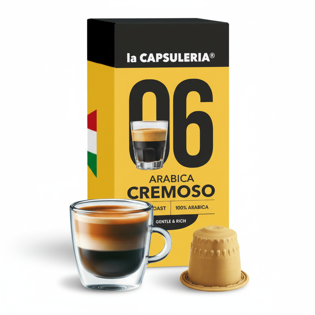 100% Arabica Creamy Coffee - Capsules Compatible With Nespresso®