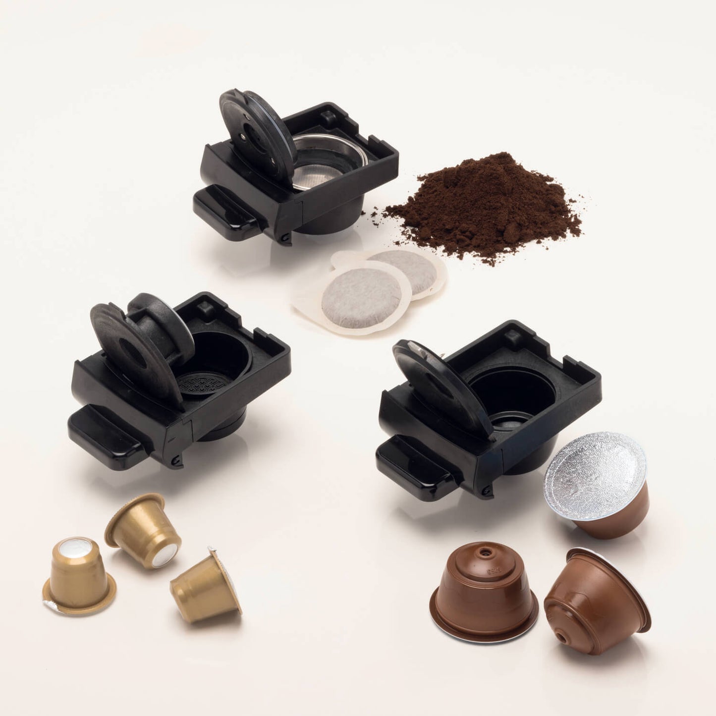 Ariete - 4 IN 1 ESPRESSO COFFEE MAKER WITH DRAWERS