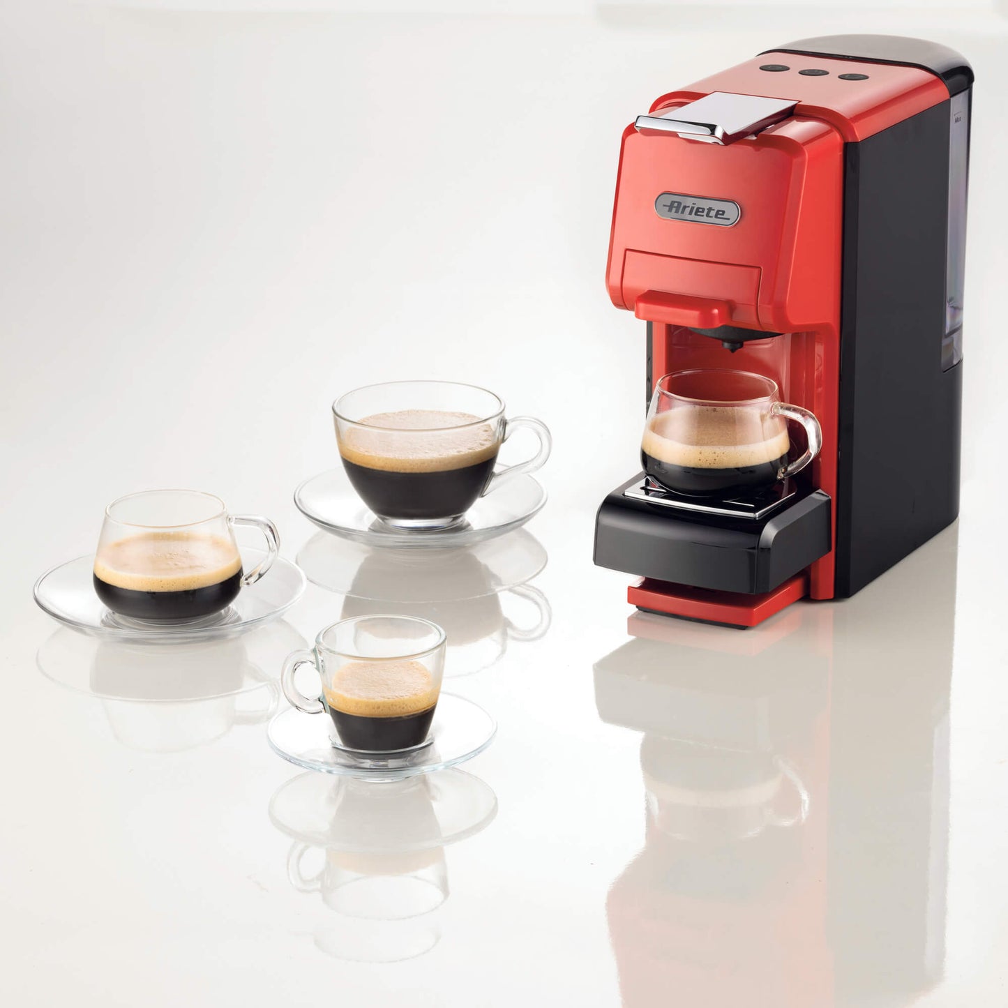 Ariete - 4 IN 1 ESPRESSO COFFEE MAKER WITH DRAWERS
