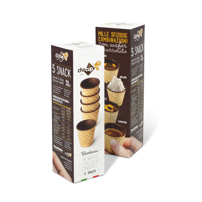 Mini Choco Wafer Cups - Pack Of 5