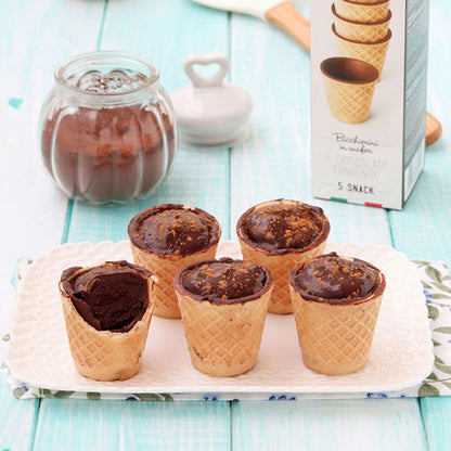 Mini Choco Wafer Cups - Pack Of 5
