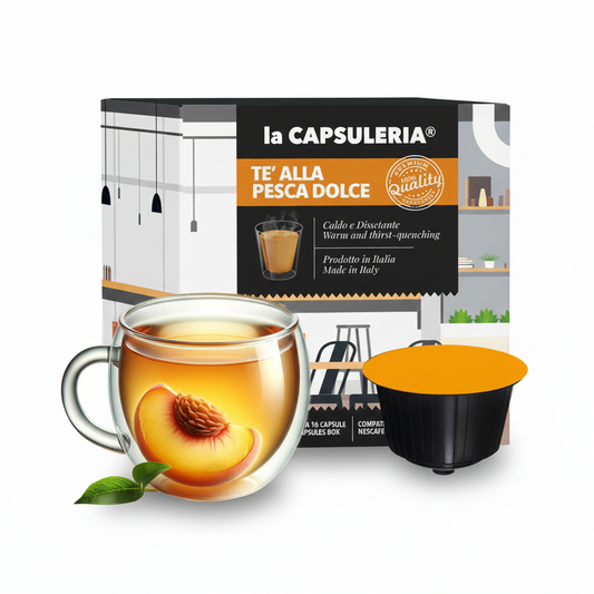 Sweet Peach Tea - Capsules Compatible With Nescafe Dolce Gusto®