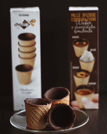 Mini Choco Wafer Cups - Pack Of 5