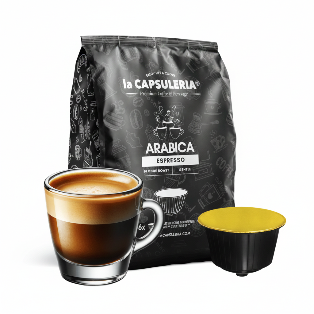 Arabica Espresso Coffee - Capsules Compatible With Nescafe Dolce Gusto®