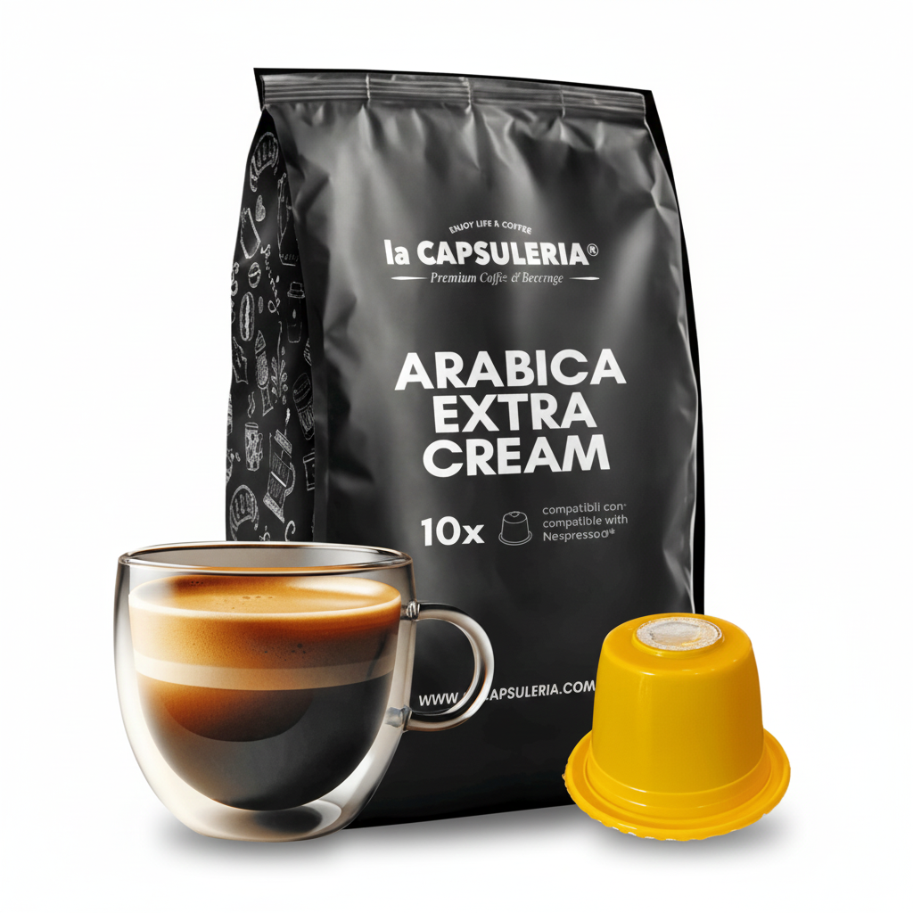 Arabica Extra Cream Coffee - Capsules Compatible With Nespresso®