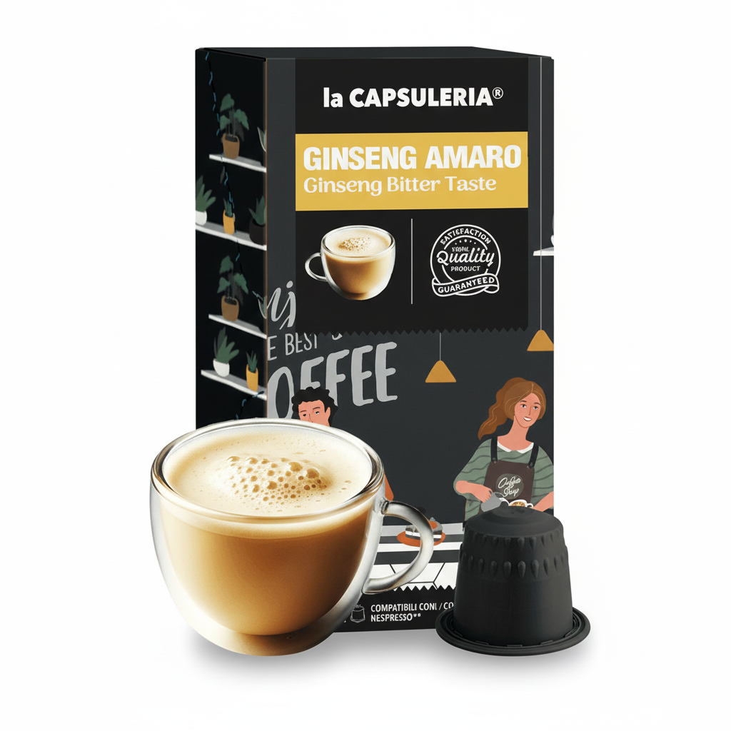 Ginseng Sugar Free - Capsules Compatible With Nespresso®