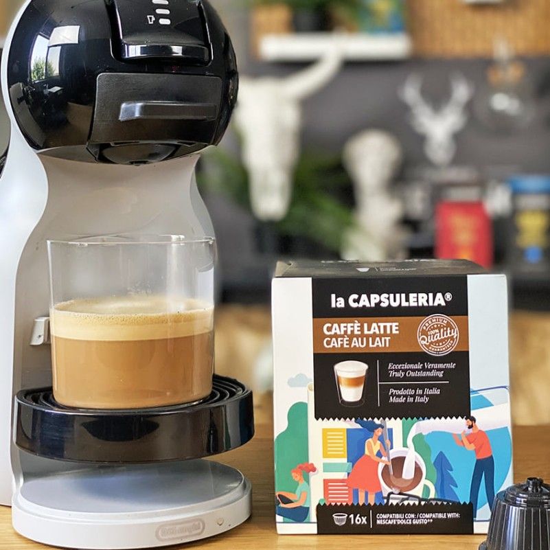 Cafe Au Lait / Caffe Latte - Capsules Compatible With Nescafe Dolce Gusto®