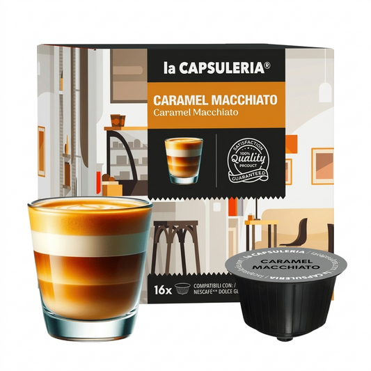 Caramel Macchiato - Capsules Compatible With Nescafe Dolce Gusto®