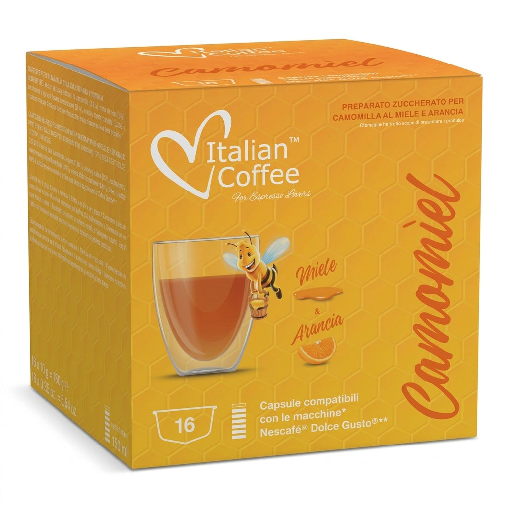 Chamomile Honey & Orange - Compatible Capsules for Nescafe Dolce Gusto®