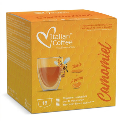 Chamomile Honey & Orange - Compatible Capsules for Nescafe Dolce Gusto®