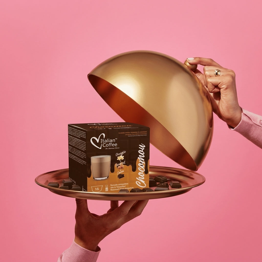 Chocomou – Chocolate and Milk - Compatible Capsules for Nescafe Dolce Gusto®