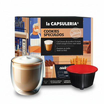 Cookie Speculoos "Belgian Biscuit" - Capsules Compatible With Nescafe Dolce Gusto®