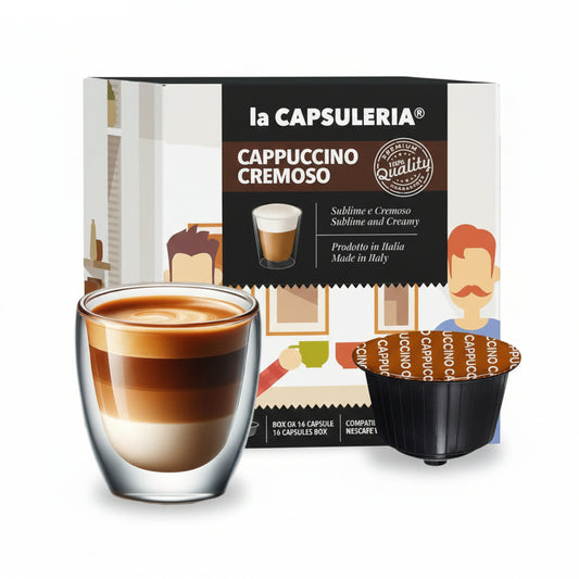 Creamy Cappuccino - Capsules Compatible With Nescafe Dolce Gusto®