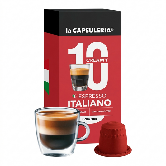 Espresso Italiano Coffee - Capsules compatible with Nespresso®
