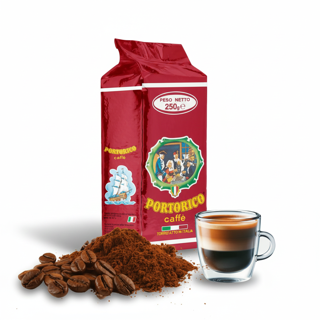 Ground Coffee ROSSO - Espresso Bar Flavor - 250 Grams