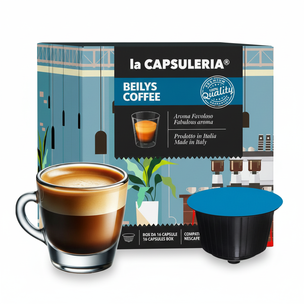 Irish Coffee (Baileys) - Capsules Compatible With Nescafe Dolce Gusto®