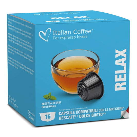 Relax Herbal Tea - Compatible Capsules for Nescafe Dolce Gusto®