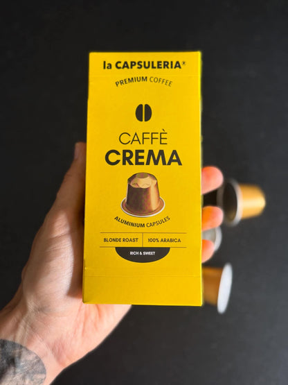 Crema Coffee - Aluminum Capsules Compatible With Nespresso®