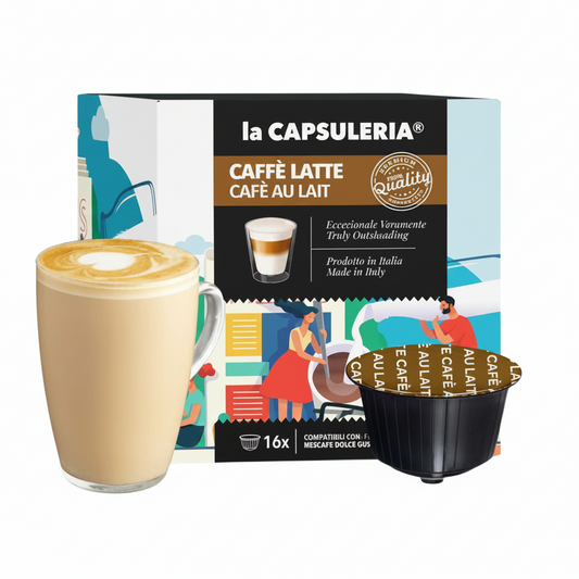 Cafe Au Lait / Caffe Latte - Capsules Compatible With Nescafe Dolce Gusto®