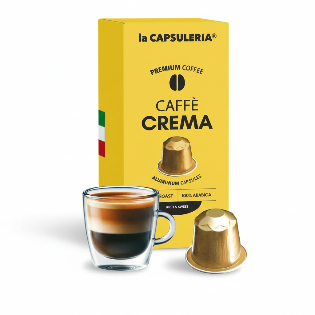 Crema Coffee - Aluminum Capsules Compatible With Nespresso®