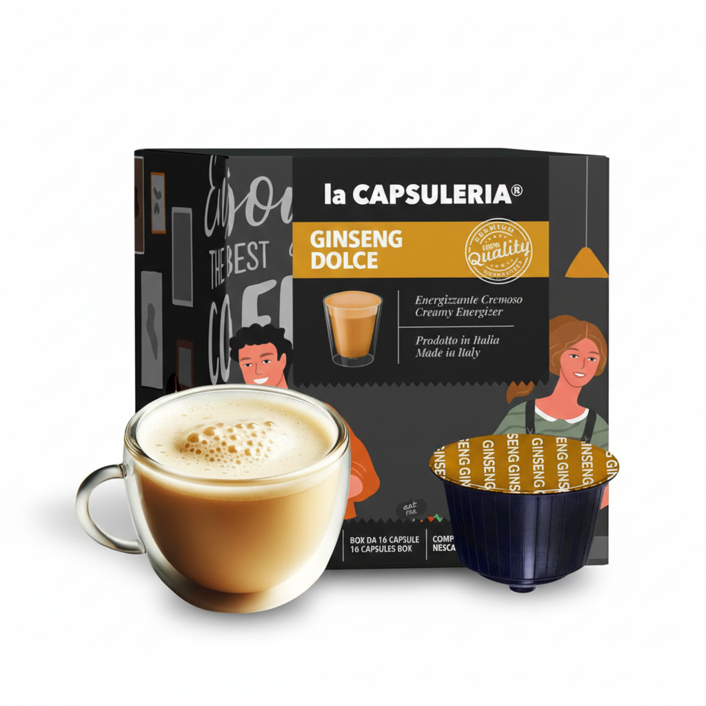Sweet Ginseng - Capsules Compatible With Nescafe Dolce Gusto®