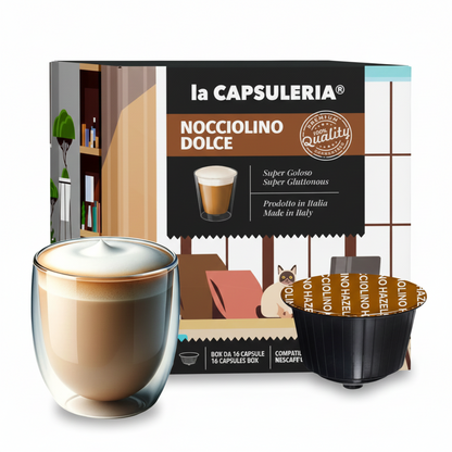 Sweet Hazelnut - Capsules Compatible With Nescafe Dolce Gusto®