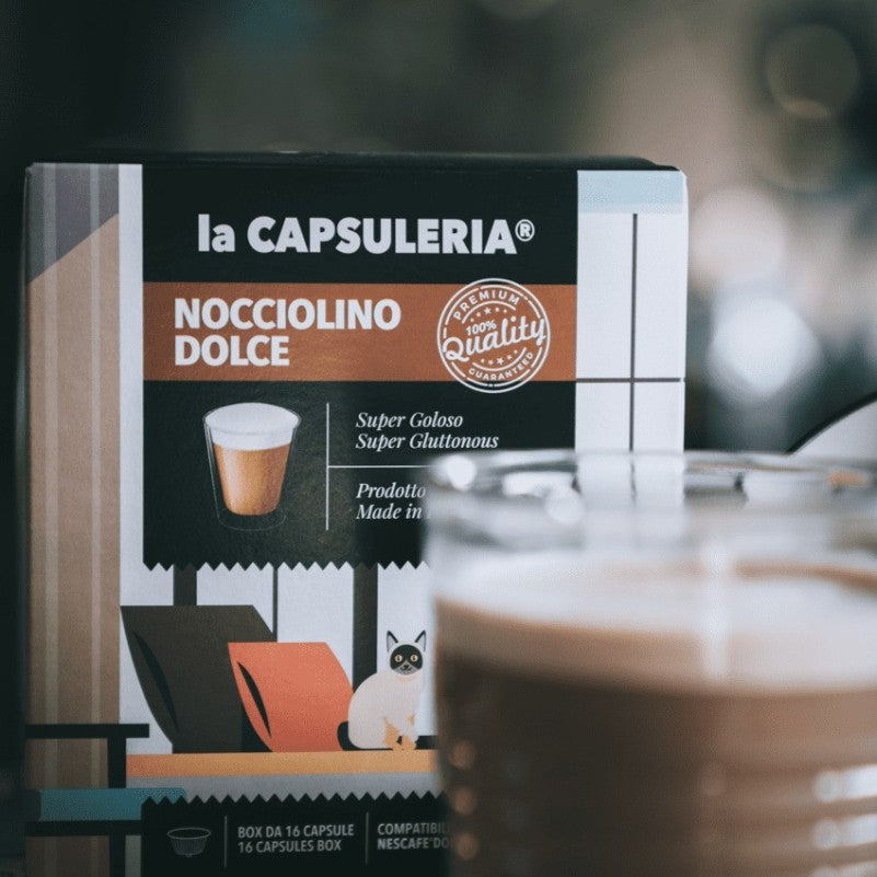 Sweet Hazelnut - Capsules Compatible With Nescafe Dolce Gusto®