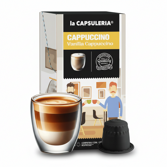 Vanilla Cappuccino - Capsules Compatible With Nespresso®