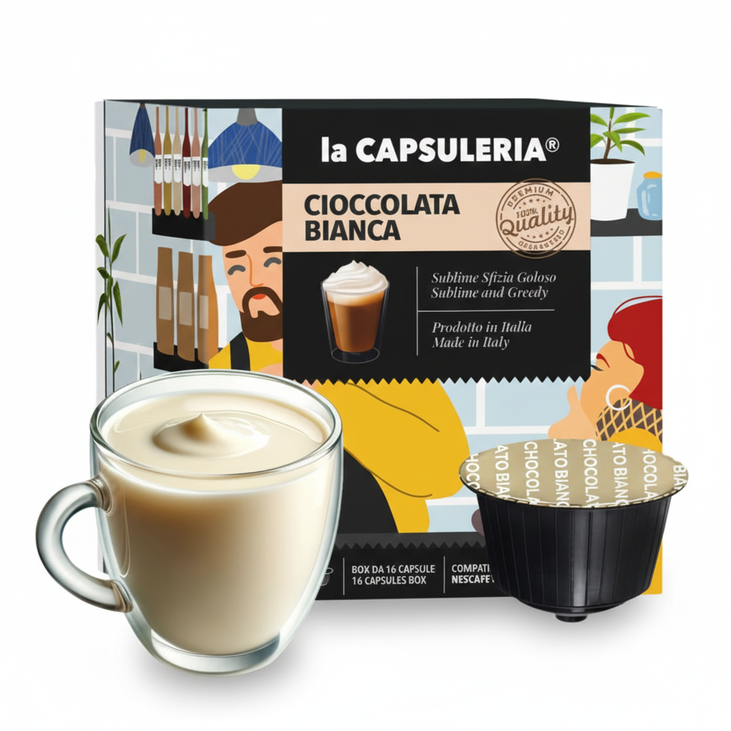 White Chocolate - Capsules Compatible With Nescafe Dolce Gusto®